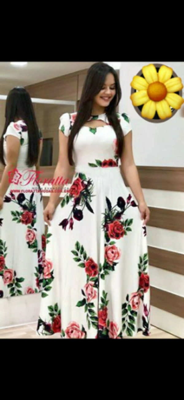Crepe Style Gown 
